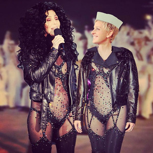 Cher, Ellen Degeneres Cher, Ellen Degeneres